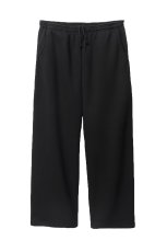 画像1: Los Angeles 10oz Mid-Weight Wide Open Bottom Sweat Pants Black ロサンゼルス アパレル (1)