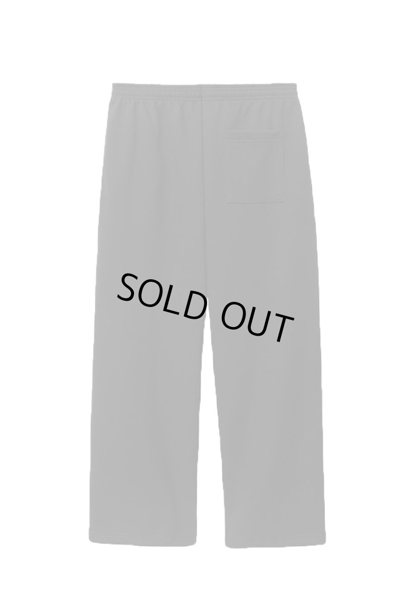 画像2: Los Angeles Apparel 10oz Mid-Weight Wide Open Bottom Sweat Pants Black ロサンゼルス アパレル (2)