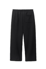 画像2: Los Angeles 10oz Mid-Weight Wide Open Bottom Sweat Pants Black ロサンゼルス アパレル (2)