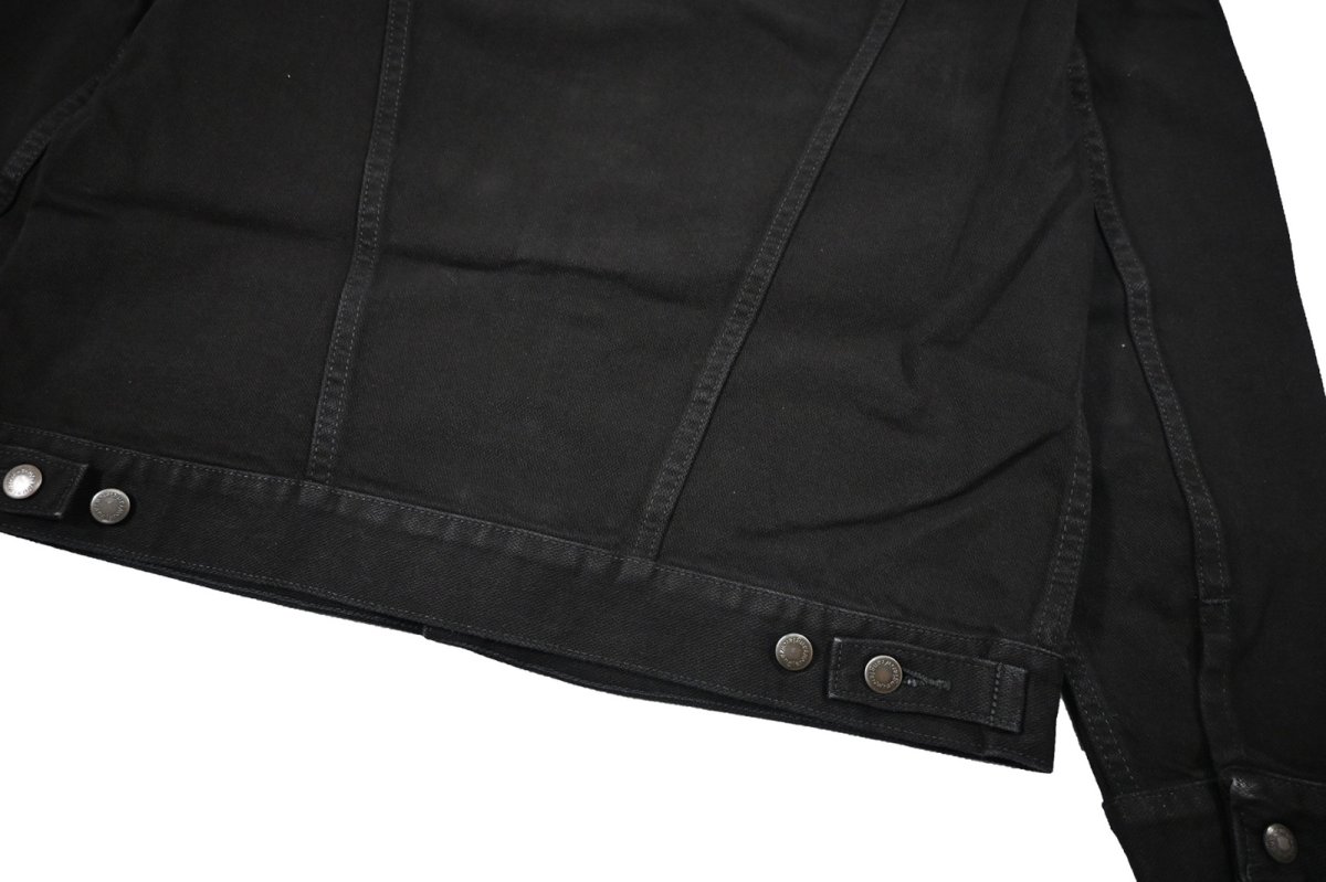 画像6: Wrangler Cowboy Cut Unlined Denim Trucker Jacket Black ラングラー (6)