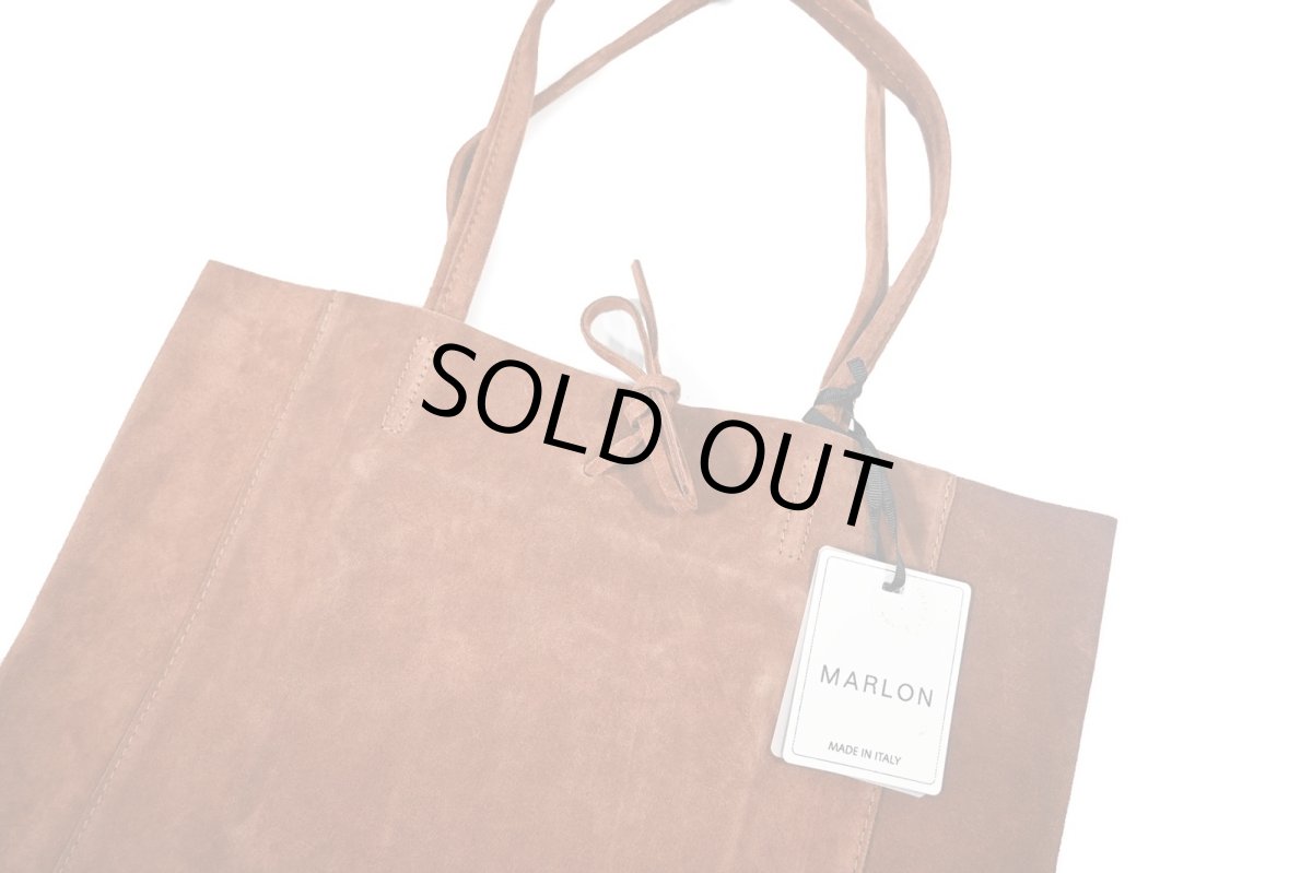 画像3: MARLON FIRENZE Shopper Big/ Suede Tote Bag Cuoio (3)