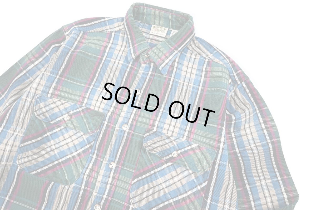 画像2: Used Five Brothers Heavy Flannel Shirt (2)