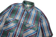 画像2: Used Five Brothers Heavy Flannel Shirt (2)