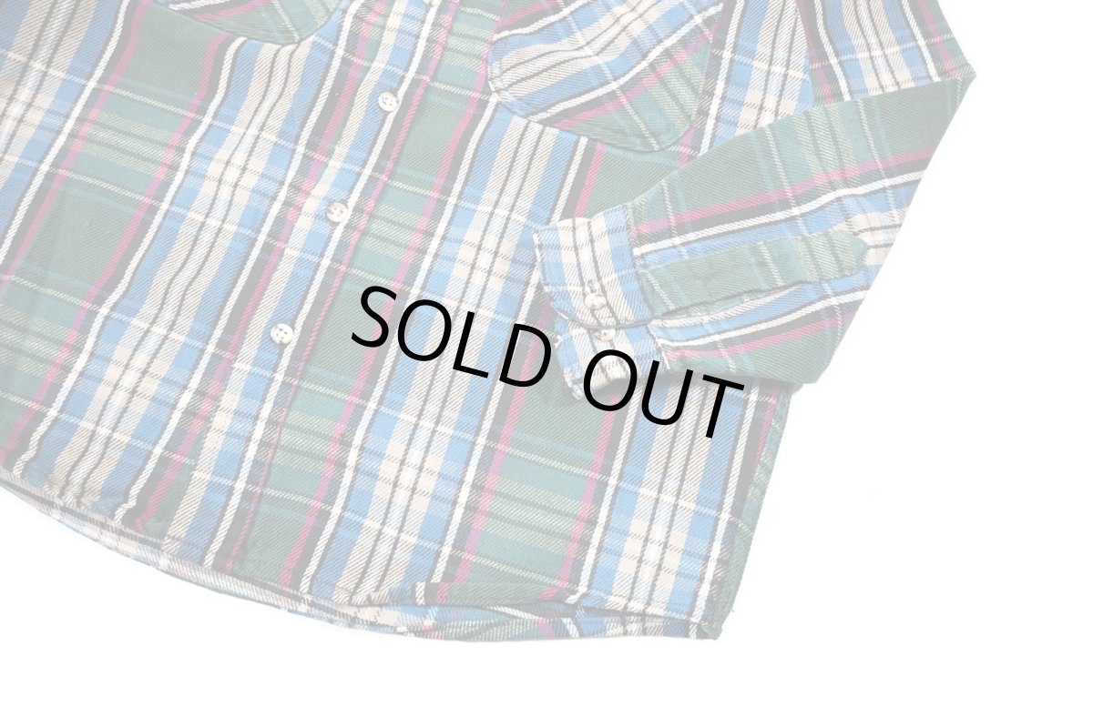 画像3: Used Five Brothers Heavy Flannel Shirt (3)