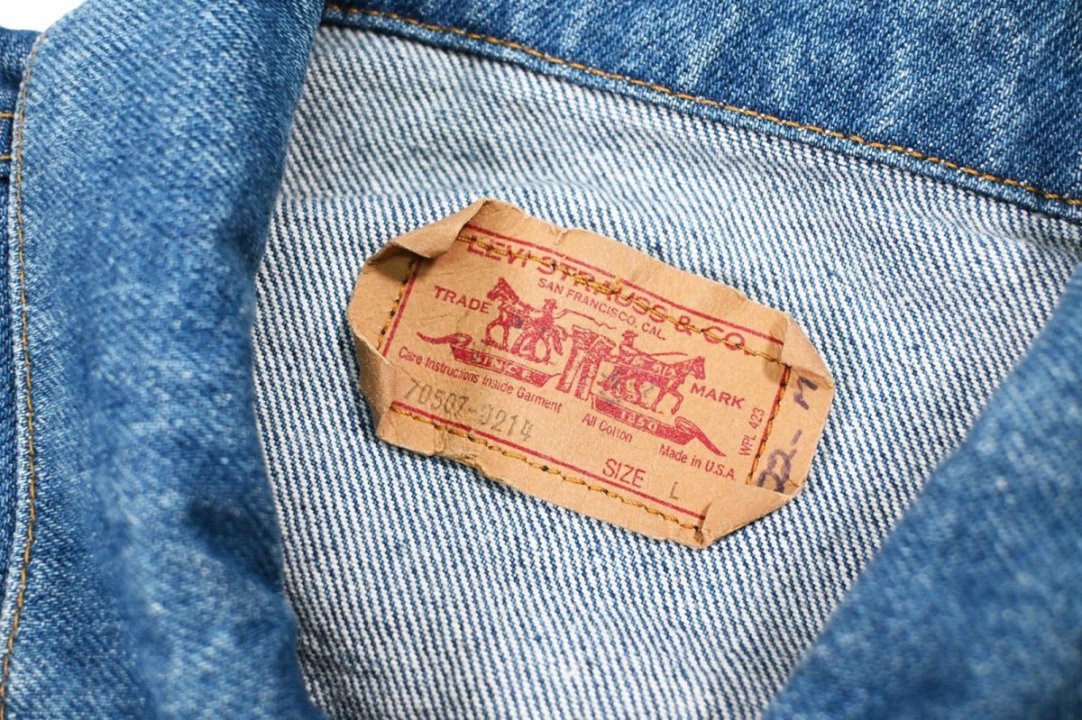 画像5: 88' Used Levi's 70507-0214 Denim Jacket made in USA (5)