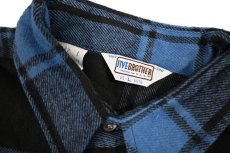 画像4: Deadstock Five Brothers Heavy Flannel Shirt made in USA (4)