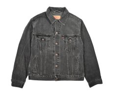 画像1: 04' Used Levi's 70507 Denim Jacket Black (1)