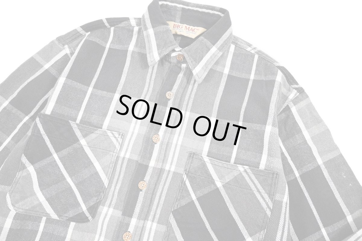 画像2: Used Big Mac Heavy Flannel Shirt (2)