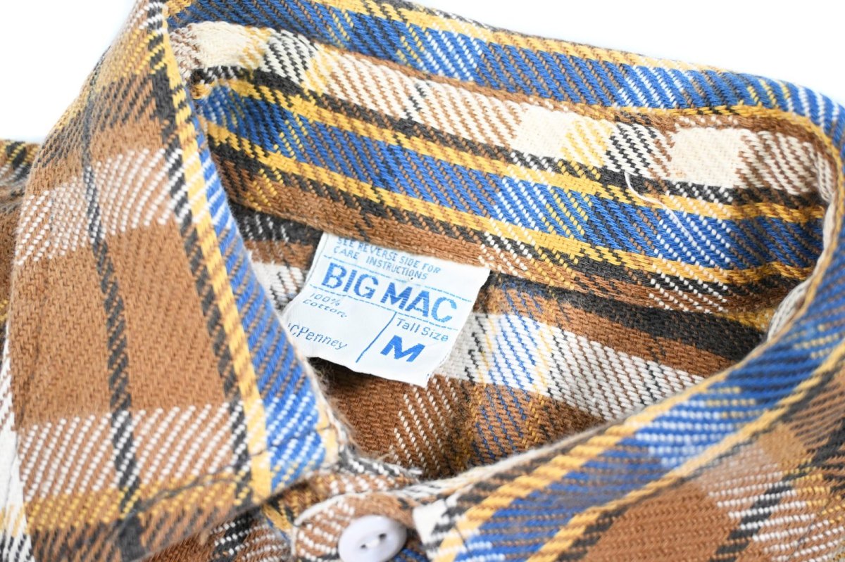 画像5: Used Big Mac Heavy Flannel Shirt (5)