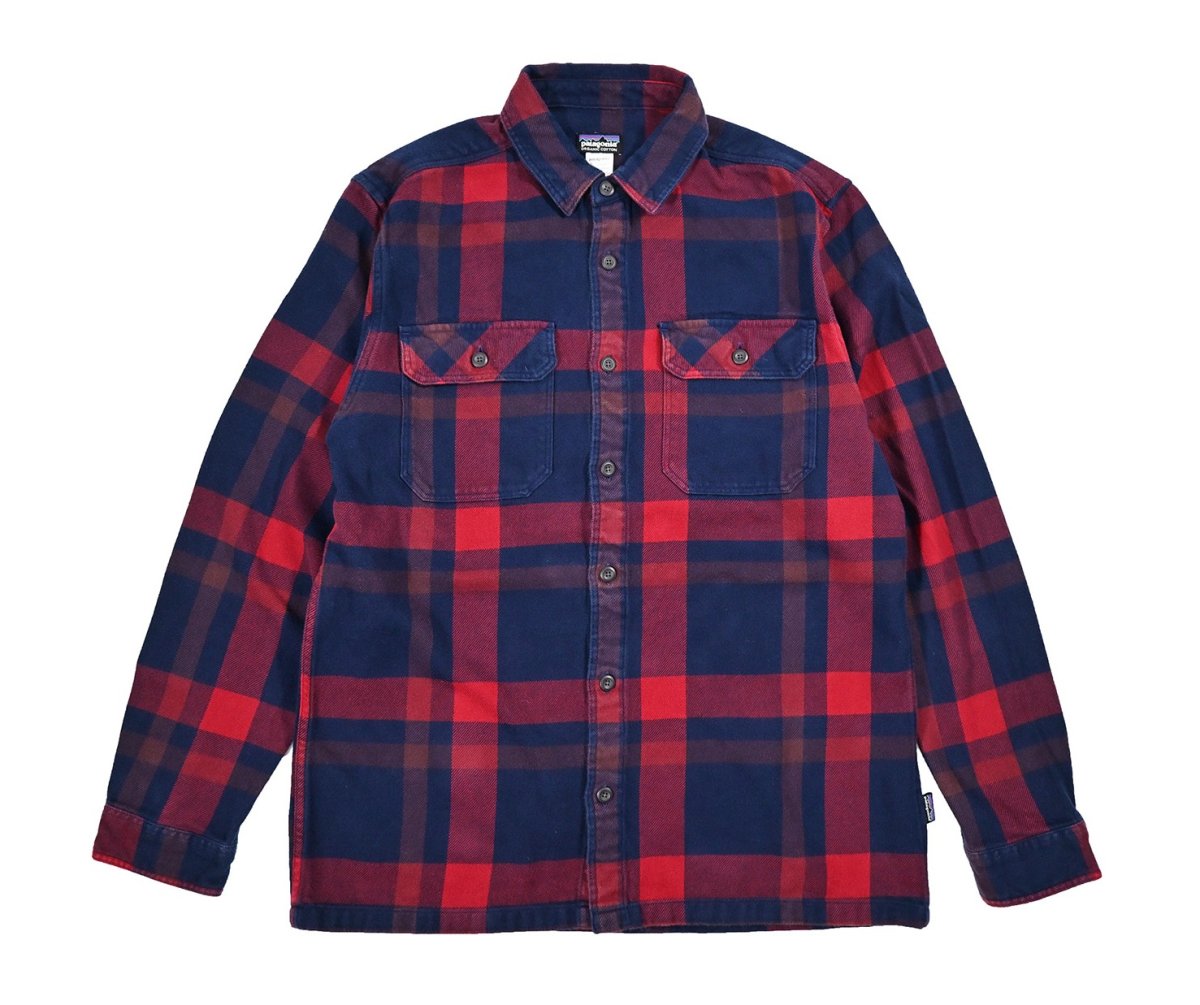 画像1: Used patagonia Heavy Flannel Shirt パタゴニア (1)