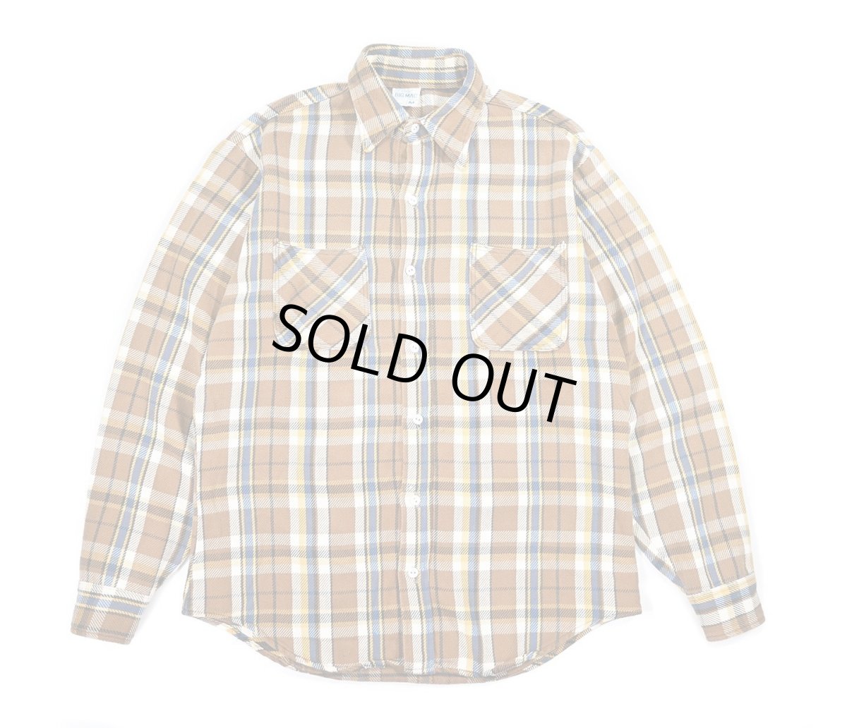 画像1: Used Big Mac Heavy Flannel Shirt (1)