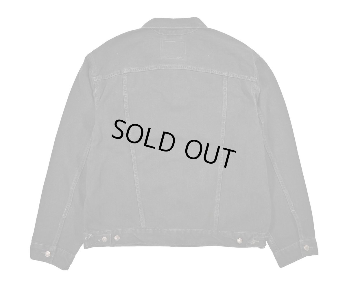 画像2: 02' Deadstock Levi's 70507-0260 Denim Jacket Black (2)