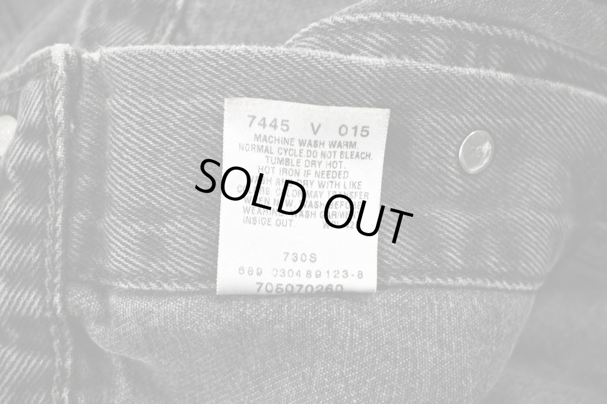 画像8: 04' Used Levi's 70507 Denim Jacket Black (8)