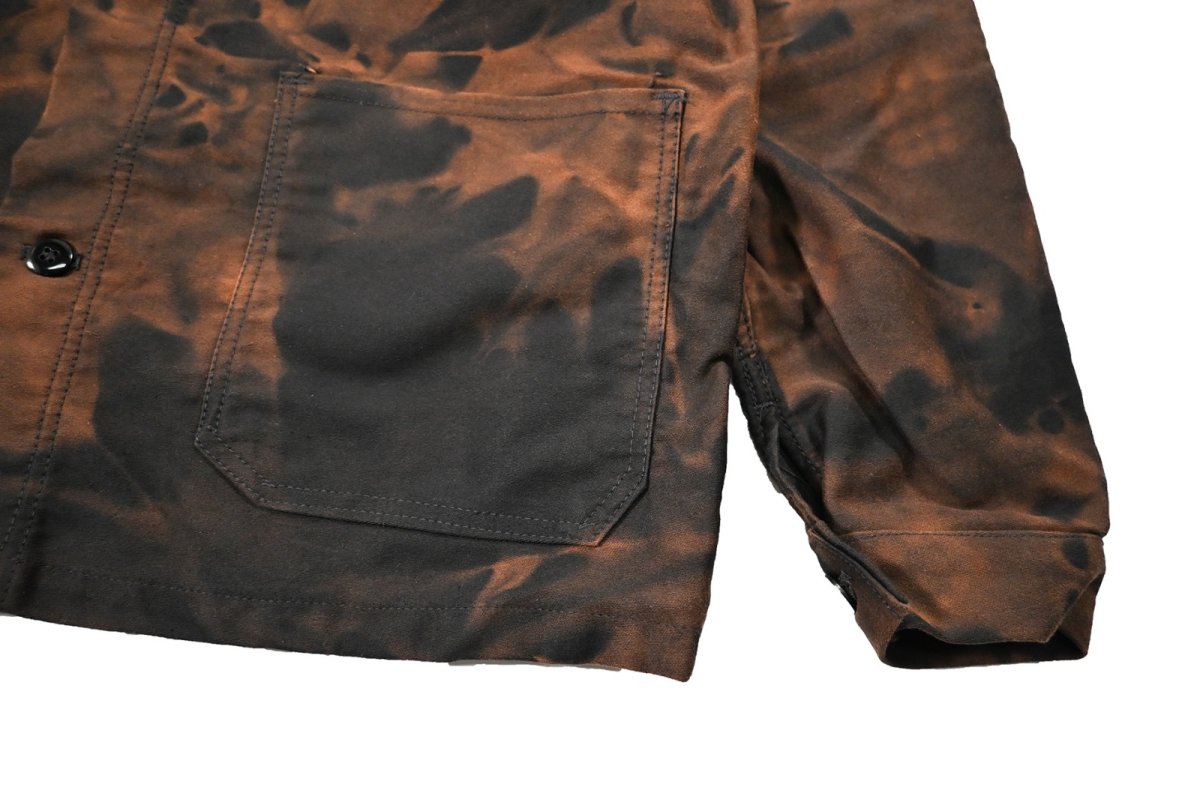 画像4: French Moleskin Bleached Work Jacket (4)