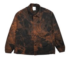 画像1: French Moleskin Bleached Work Jacket (1)