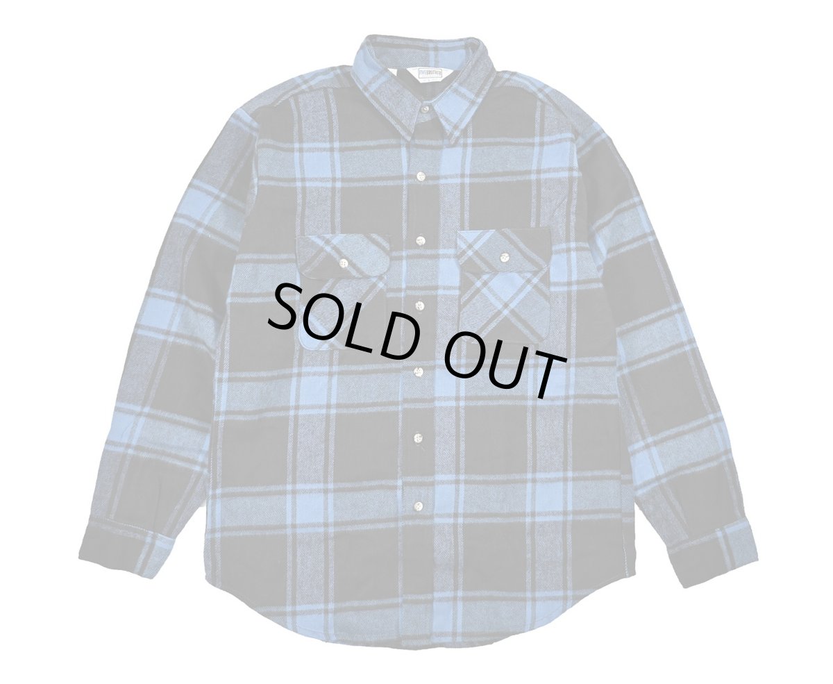 画像1: Deadstock Five Brothers Heavy Flannel Shirt made in USA (1)