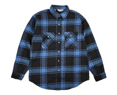 画像1: Deadstock Five Brothers Heavy Flannel Shirt made in USA (1)