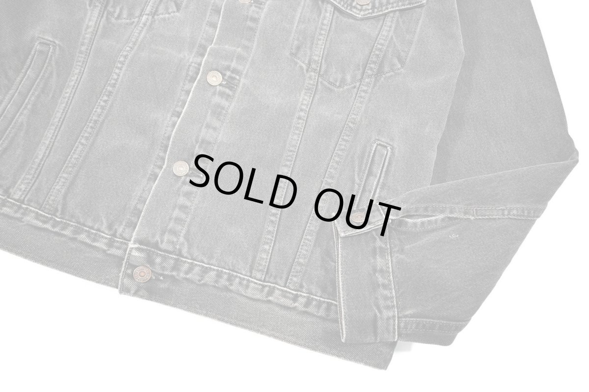 画像4: 04' Used Levi's 70507 Denim Jacket Black (4)