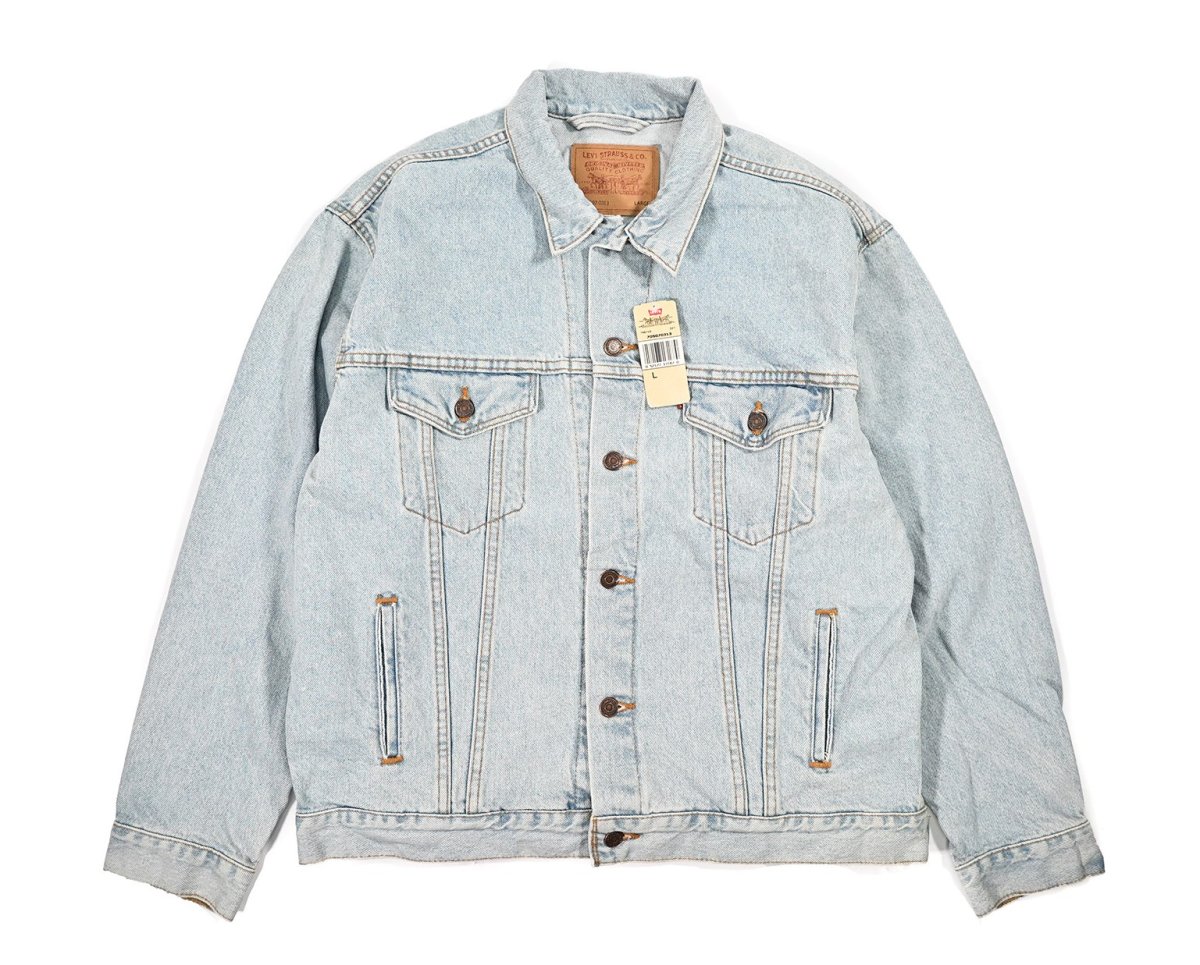 画像1: 97' Deadstock Levi's 70507-0313 Denim Jacket made in USA (1)