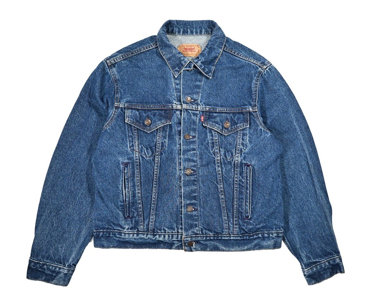 画像1: 87' Used Levi's 70506-0216 Denim Jacket made in USA (1)