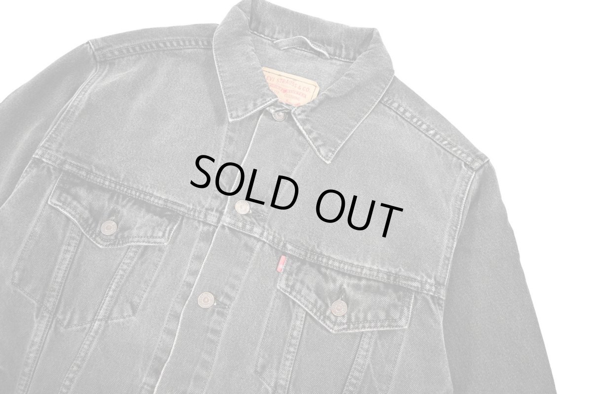 画像3: 04' Used Levi's 70507 Denim Jacket Black (3)