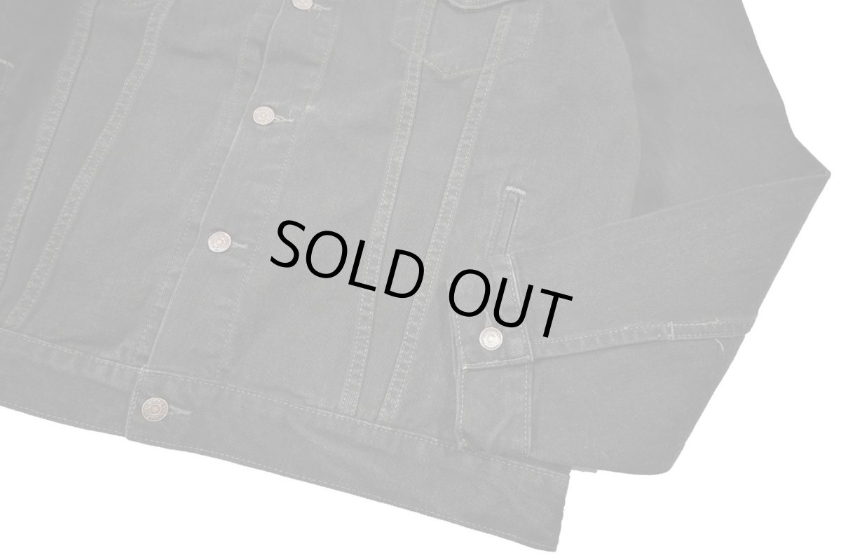 画像4: 02' Deadstock Levi's 70507-0260 Denim Jacket Black (4)