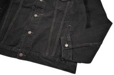画像4: 02' Deadstock Levi's 70507-0260 Denim Jacket Black made in USA (4)