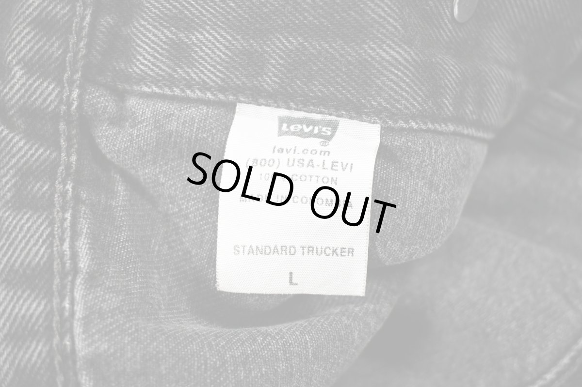 画像7: 04' Used Levi's 70507 Denim Jacket Black (7)