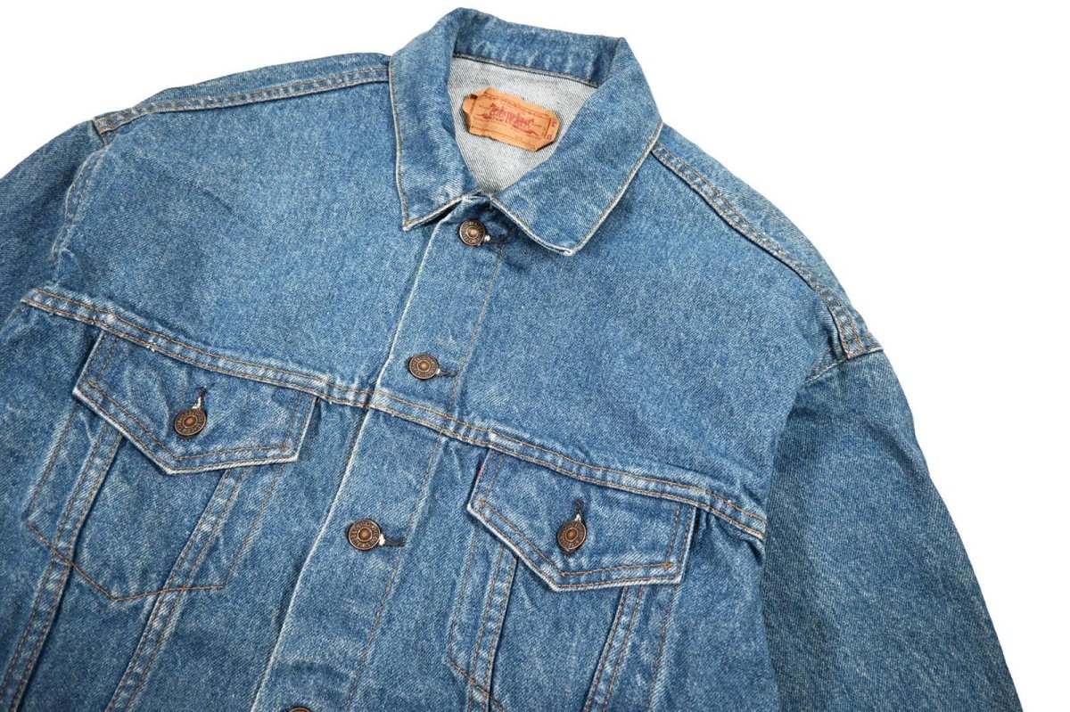 画像3: 88' Used Levi's 70507-0214 Denim Jacket made in USA (3)