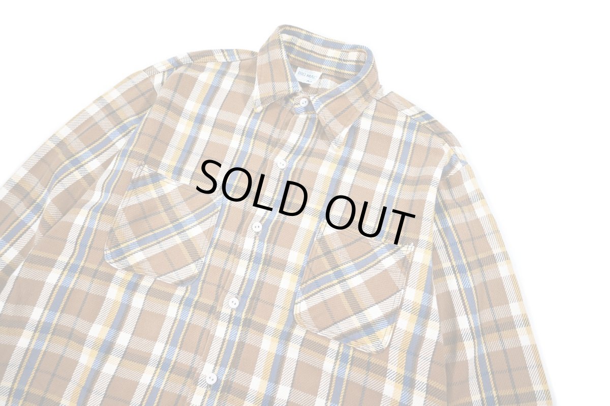 画像2: Used Big Mac Heavy Flannel Shirt (2)