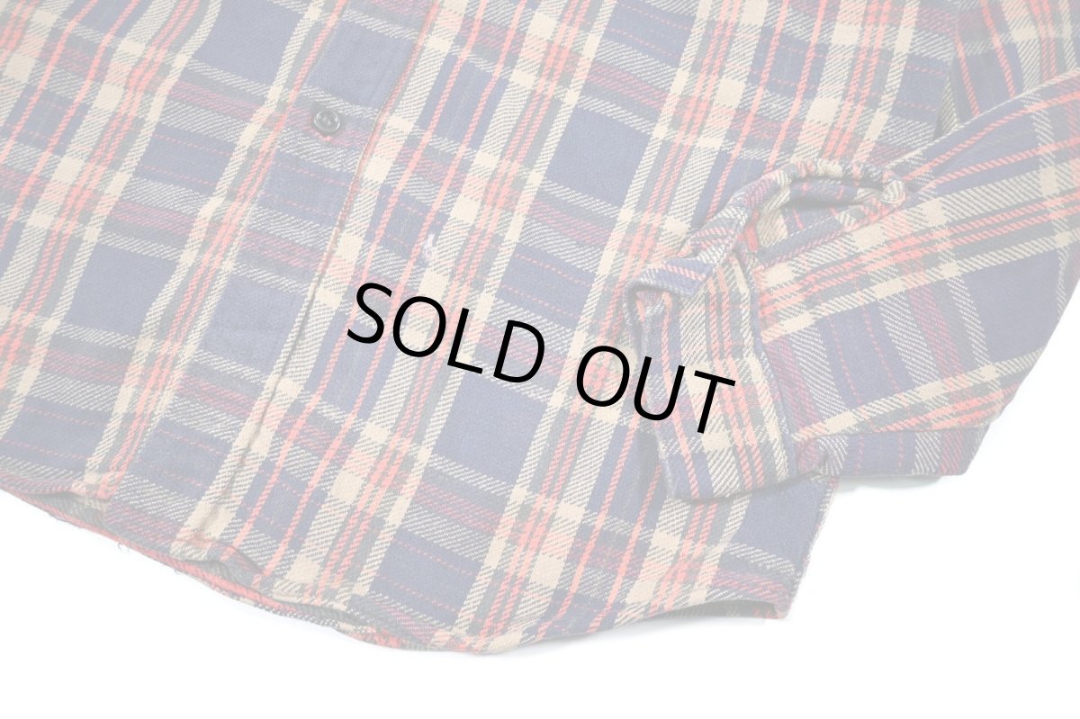 画像3: Used Five Brothers Heavy Flannel Shirt made in USA (3)