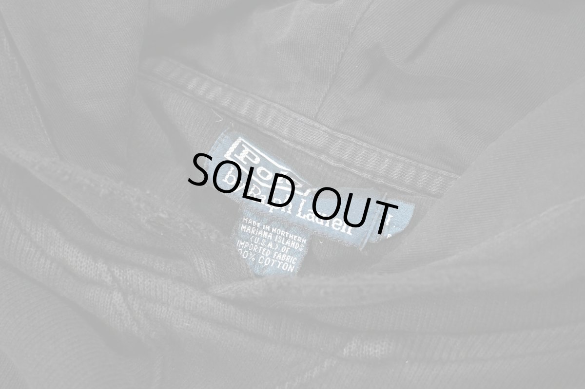 画像5: Used Polo Ralph Lauren Pullover Sweat Hoodie Black ラルフローレン (5)