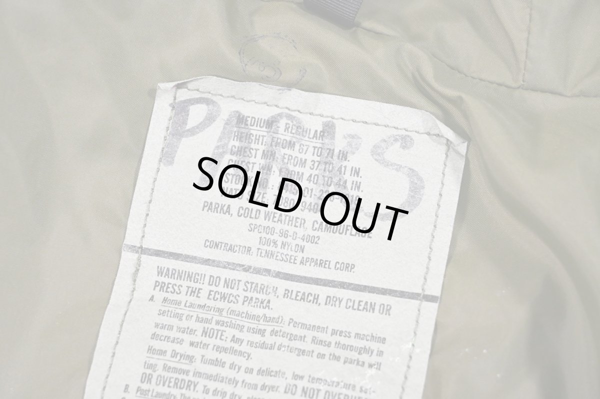 画像8: Used Us Army ECWCS Gen1 GORE-TEX Parka Woodland Camo (8)