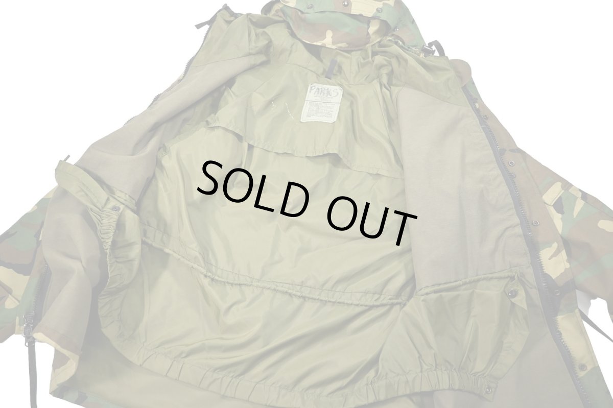 画像9: Used Us Army ECWCS Gen1 GORE-TEX Parka Woodland Camo (9)