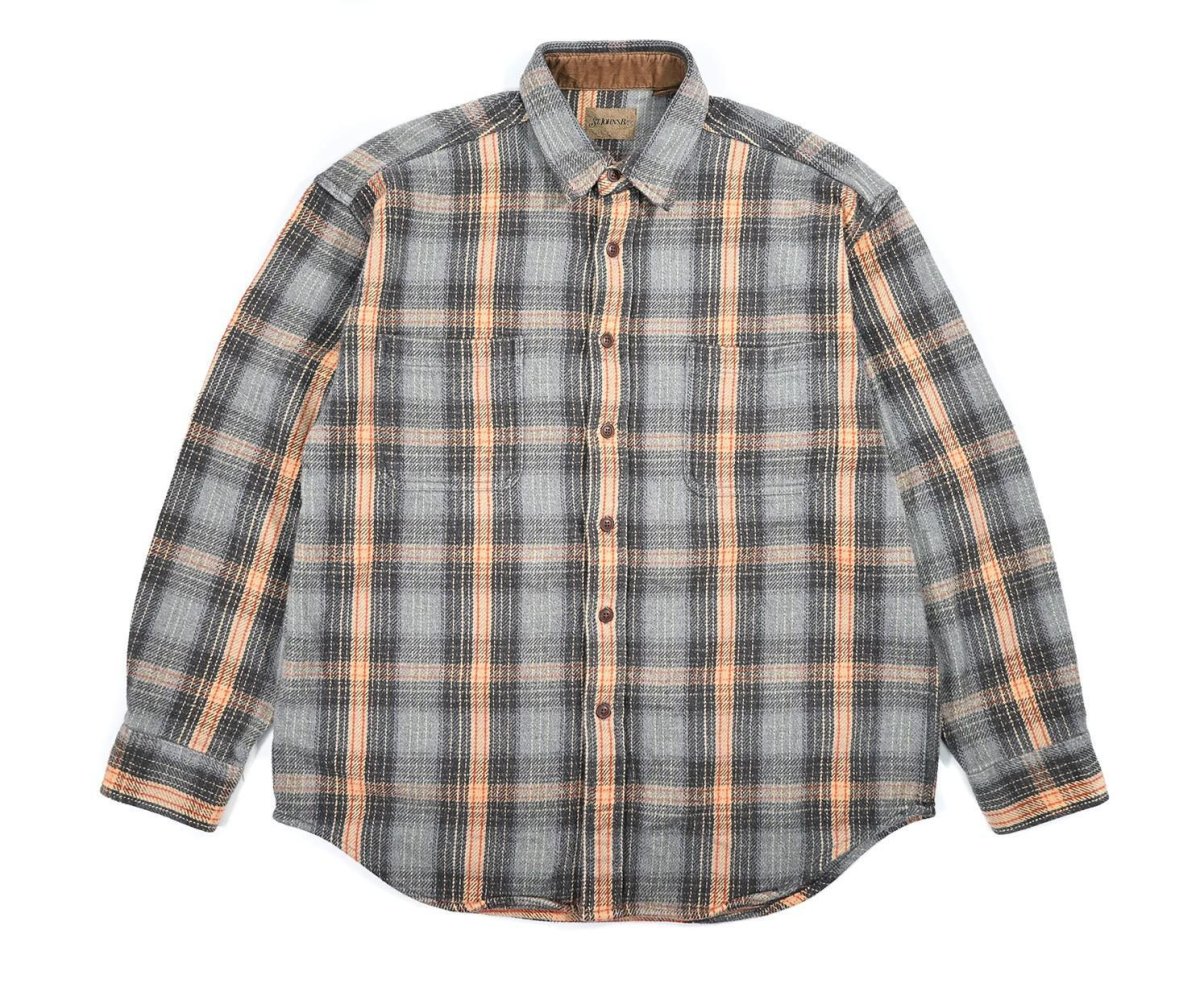 画像1: Used St John's Bay Heavy Flannel Shirt (1)