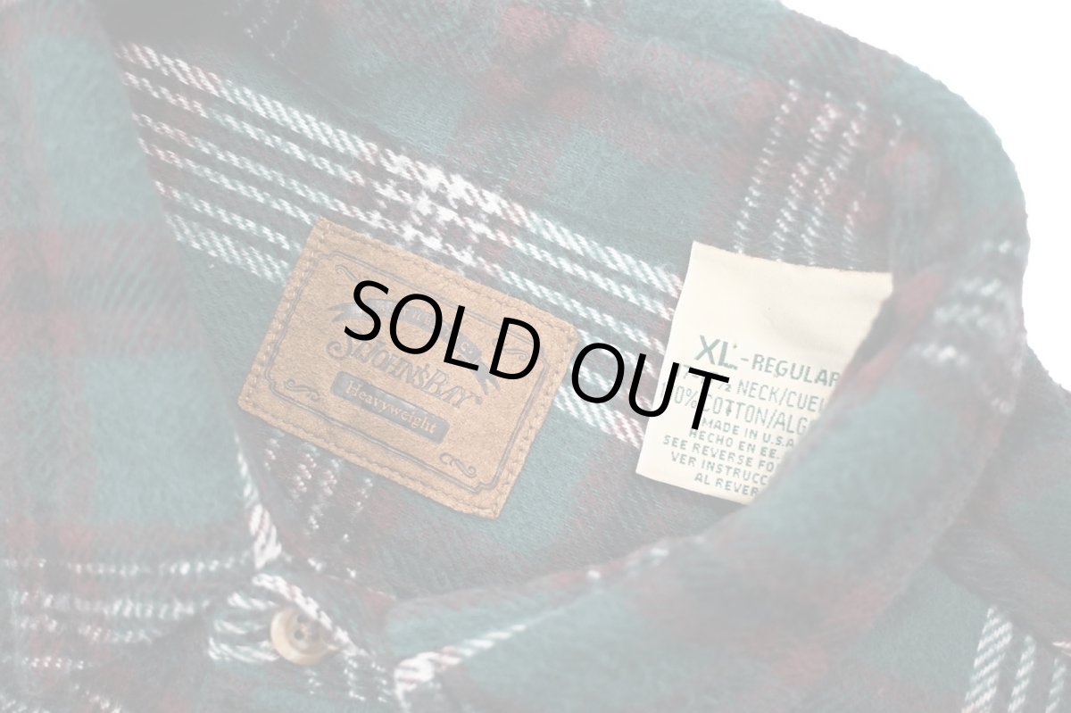 画像4: Used St John's Bay Heavy Flannel Shirt made in USA (4)