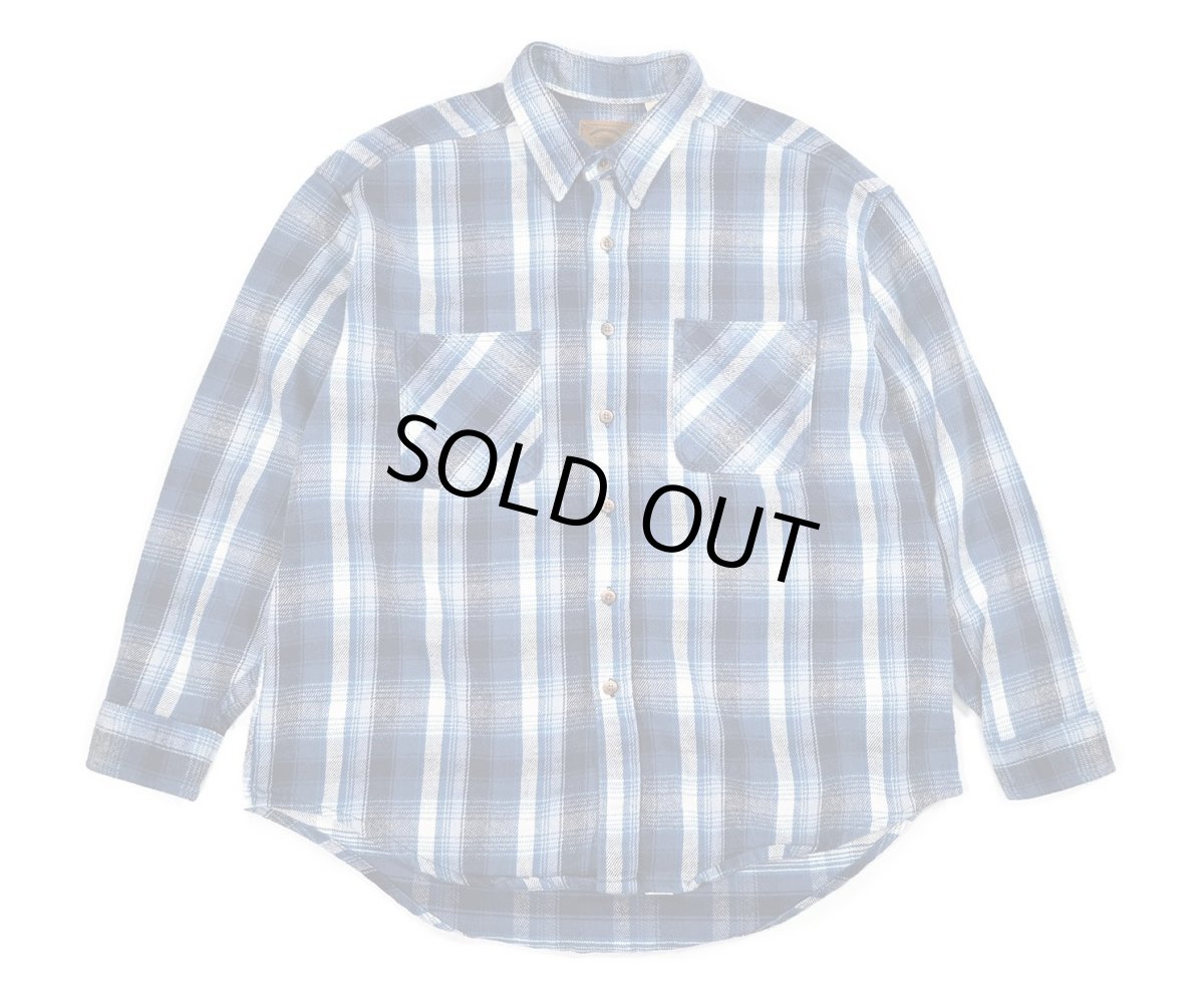 画像1: Used St John's Bay Heavy Flannel Shirt made in USA (1)