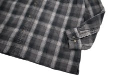 画像3: Used St John's Bay Heavy Flannel Box Shirt (3)