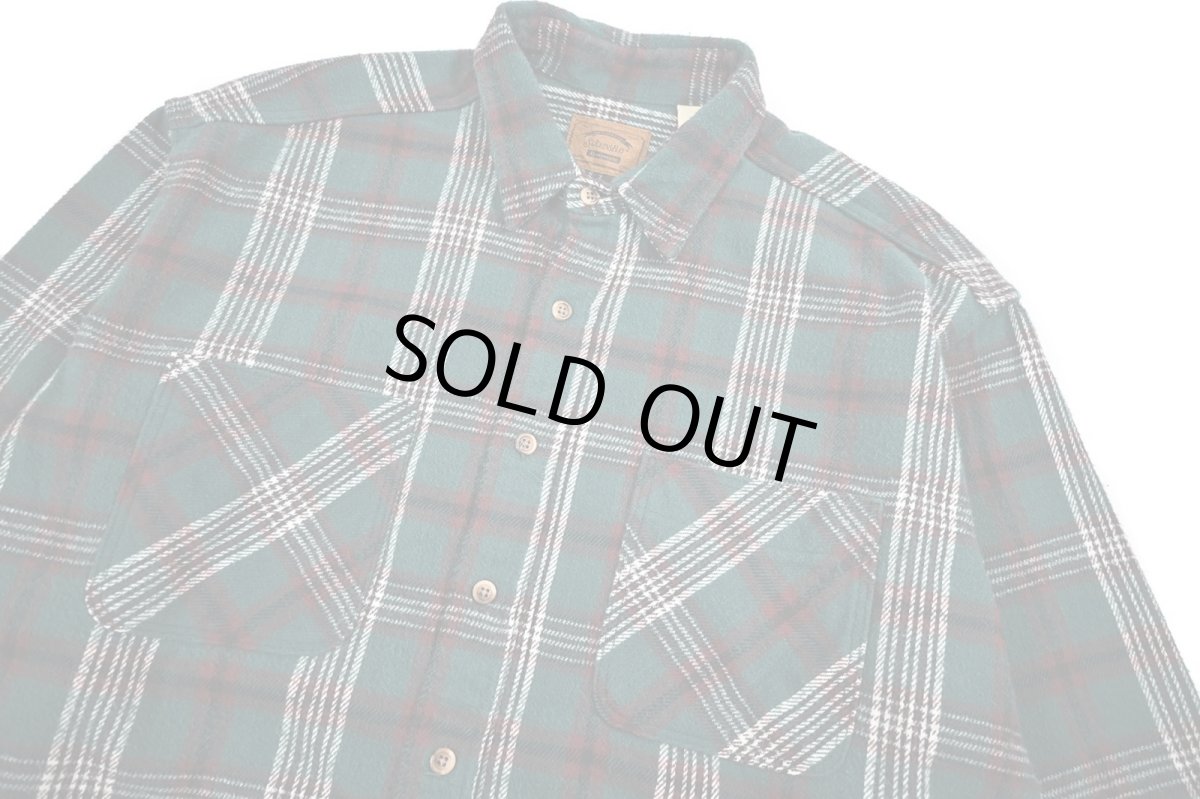 画像2: Used St John's Bay Heavy Flannel Shirt made in USA (2)