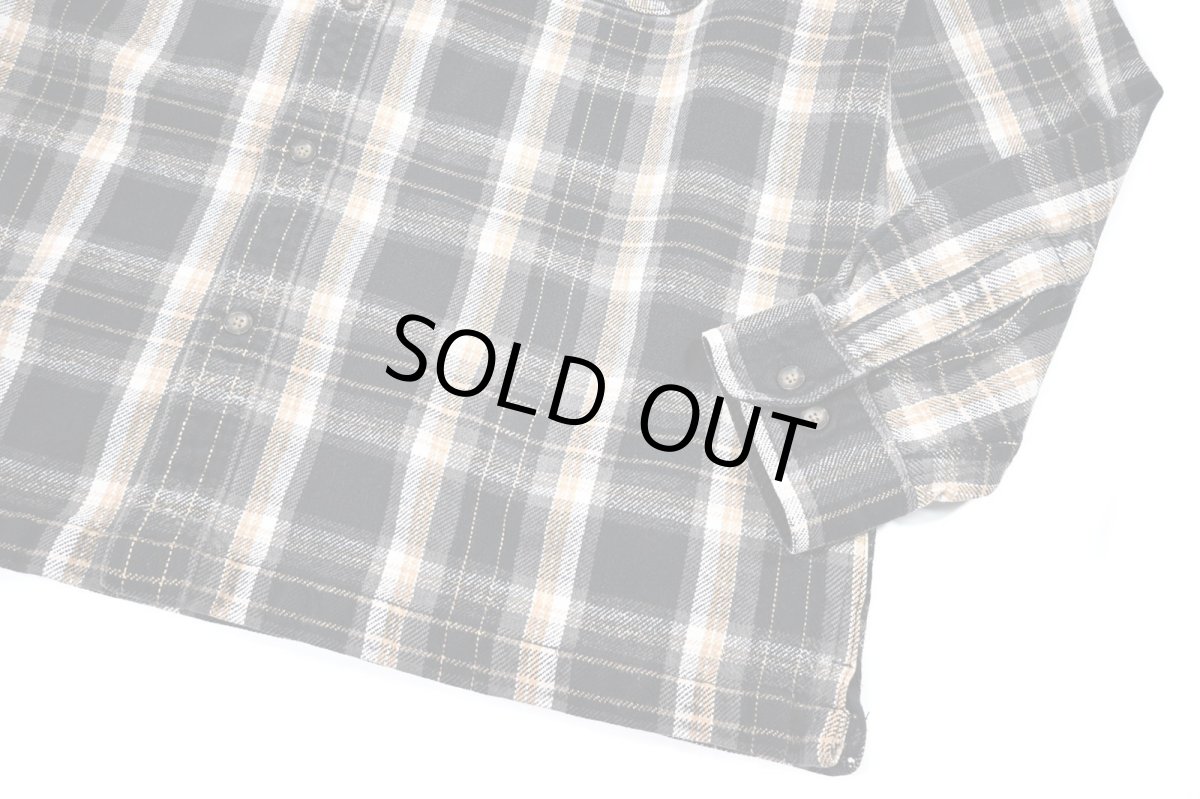 画像3: Used St John's Bay Heavy Flannel Box Shirt (3)