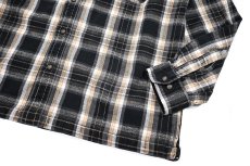 画像3: Used St John's Bay Heavy Flannel Box Shirt (3)