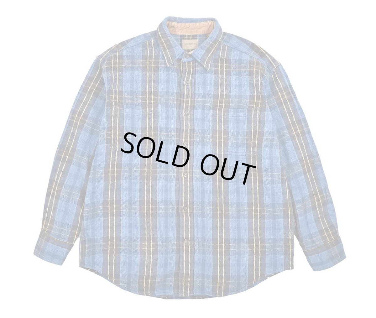 画像1: Used St John's Bay Heavy Flannel Shirt (1)