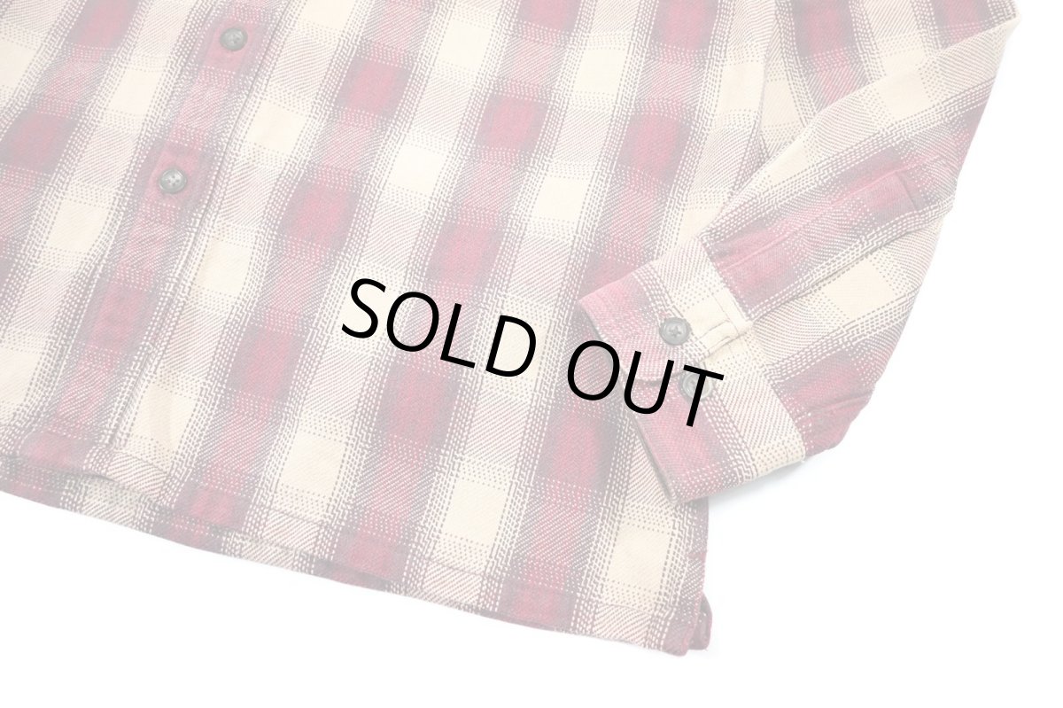 画像3: Used St John's Bay Heavy Flannel Box Shirt (3)
