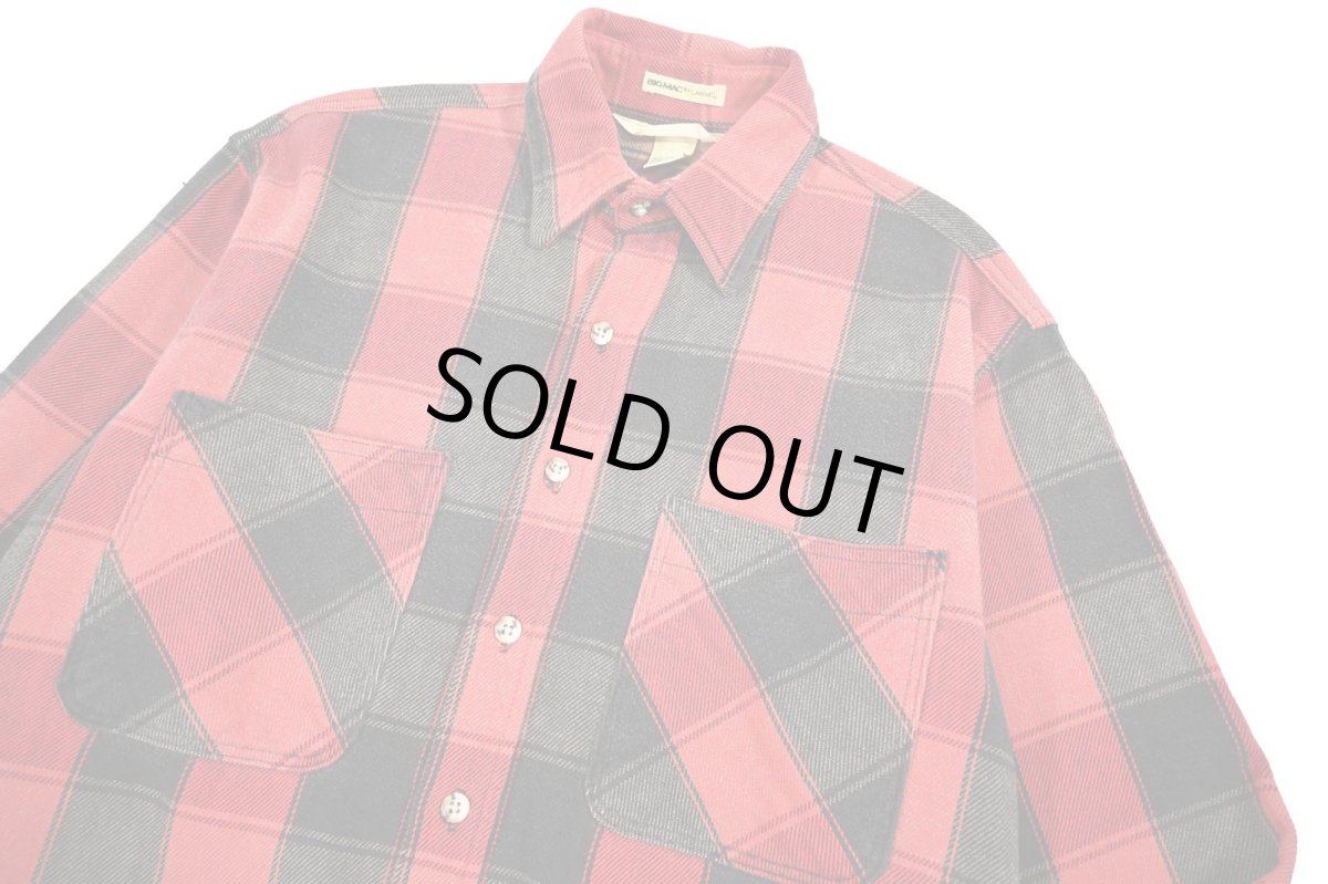 画像2: Used St John's Bay Big Mac Heavy Flannel Shirt made in USA (2)