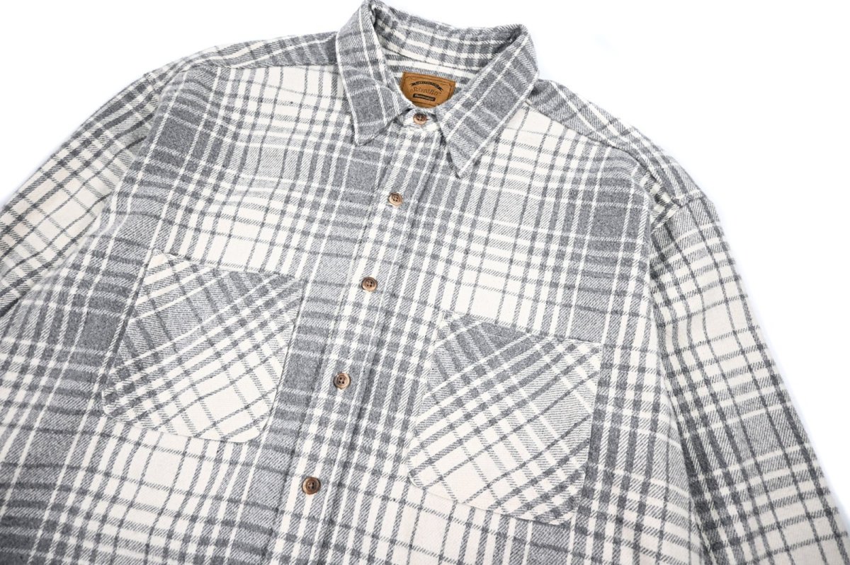 画像2: Used St John's Bay Heavy Flannel Shirt (2)