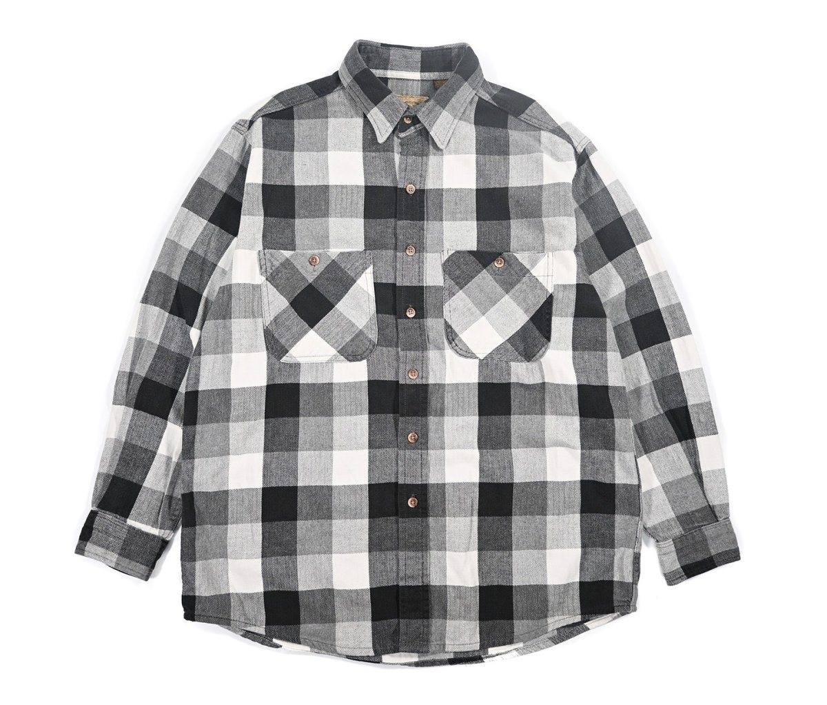 画像1: Used St John's Bay Heavy Flannel Shirt (1)
