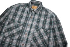画像2: Deadstock St John's Bay Heavy Flannel Shirt (2)