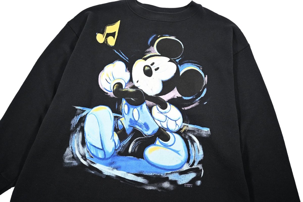 画像2: Used Disney Print Sweat Shirt made in USA (2)