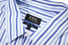 画像4: Used A.P.C. Stripe Shirt (4)