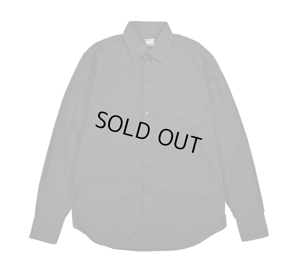 画像1: Used Armani Collezioni Dress Shirt (1)